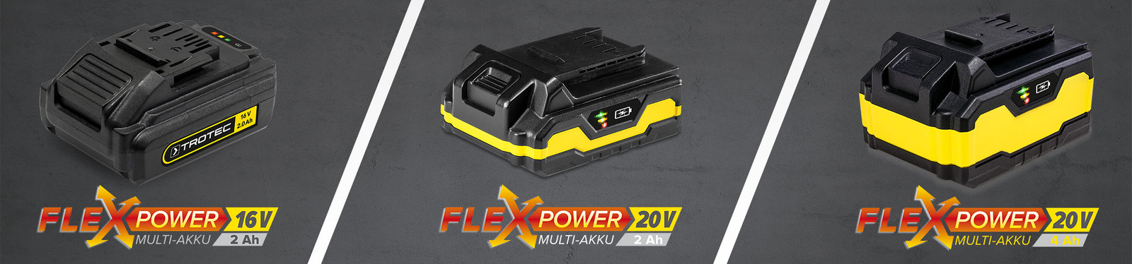 Flexpower – inovativni univerzalni akumulatorski sistem od Trotec