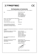 Izjava o skladnosti akumulatorskega vrtalnika PSCS 10-16V (INT)