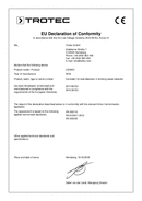 Izjava o skladnosti Korelator LD20HC (INT)