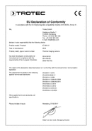 Izjava o skladnosti termovizijske kamere IC085LV (INT)