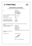 Izjava o skladnosti videoskopa VSC206 / VSC3008 (INT)