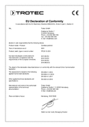 Konformitätserklärung Akku-Poliermaschine PPOS 10-20V (INT)