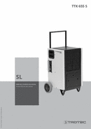 Navodila za uporabo razvlažilnika zraka TTK 655 S (SL)