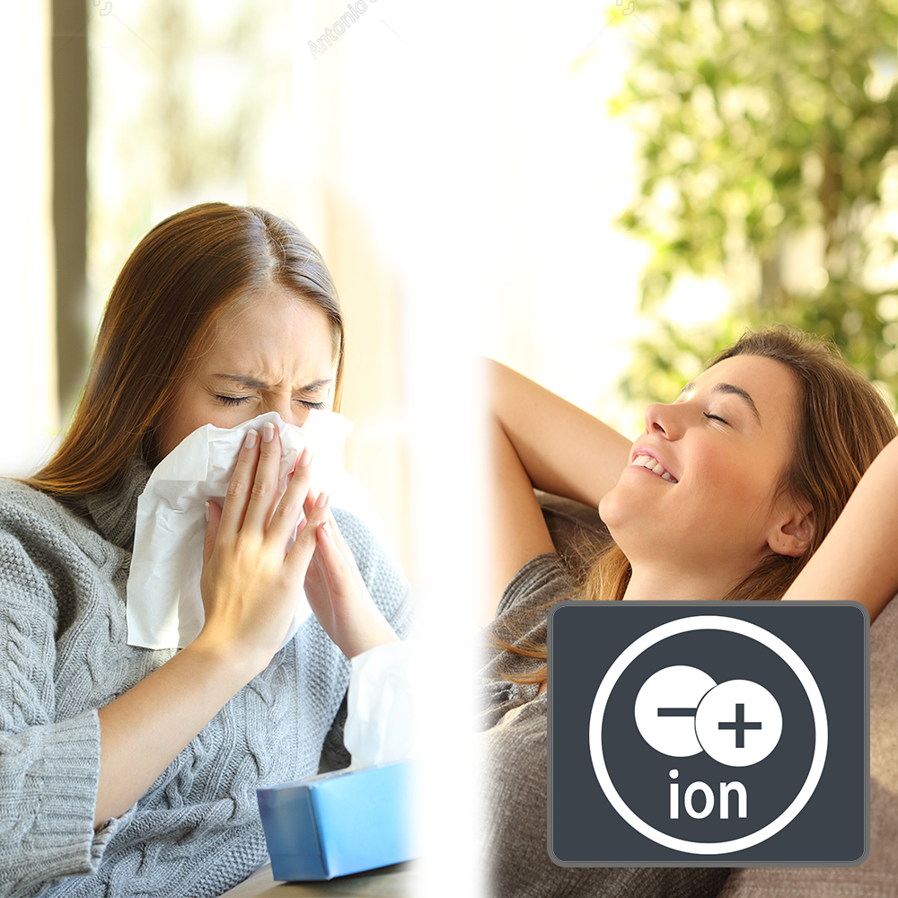 Ultrazvočni vlažilnik zraka B 5 E - ionizator, ki podpira zdravo življenje