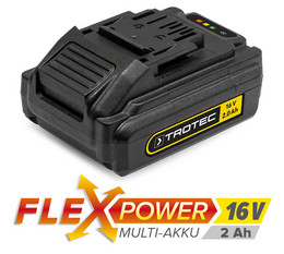 Univerzalni akumulator Flexpower, 16 V, 2 Ah